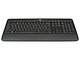 Комплект клавиатура + мышь Комплект клавиатура + мышь Logitech "MK540 Advanced" 920-008686, беспров., черный. Вид спереди 2.