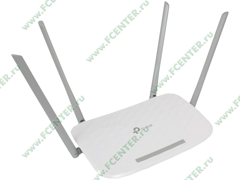 Беспроводной маршрутизатор Беспроводной маршрутизатор TP-Link "Archer C50 ver.3.0" WiFi 867Мбит/сек. + 4 порта LAN 100Мбит/сек.. Вид спереди.