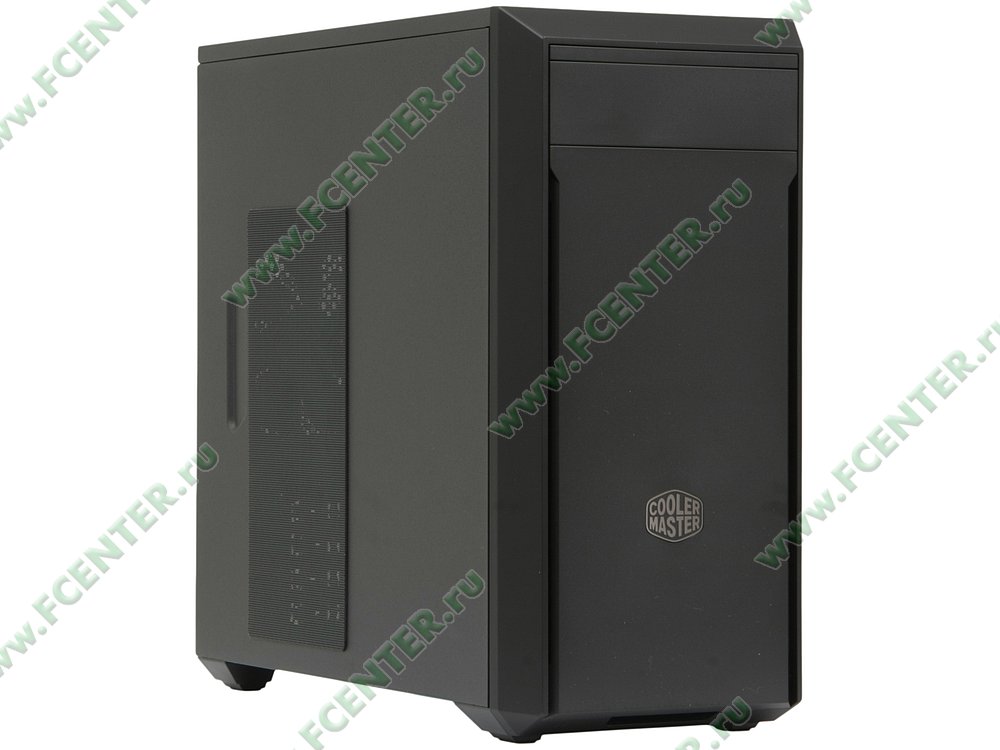 Корпус Корпус Minitower Cooler Master "MasterBox Lite 3" MCW-L3S2-KN5N, mATX, черный. Вид спереди 1.