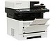Многофункциональное устройство Многофункциональное устройство Kyocera "ECOSYS M2040dn" A4, лазерный, принтер + сканер + копир, ЖК, бело-черный. Вид спереди 1.