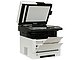 Многофункциональное устройство Многофункциональное устройство Kyocera "ECOSYS M2040dn" A4, лазерный, принтер + сканер + копир, ЖК, бело-черный. Вид спереди 2.