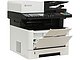 Многофункциональное устройство Многофункциональное устройство Kyocera "ECOSYS M2735dn" A4, лазерный, принтер + сканер + копир + факс, ЖК, бело-черный. Вид спереди 1.