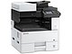 Многофункциональное устройство Многофункциональное устройство Kyocera "ECOSYS M4125idn" A3, лазерный, принтер + сканер + копир + факс, ЖК, бело-черный. Фото производителя.