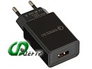 Зарядное устройство Gembird "Cablexpert MP3A-PC-17", USB, черный