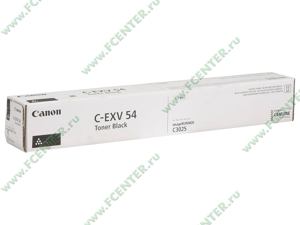 Тонер Canon "C-EXV 54". Коробка.