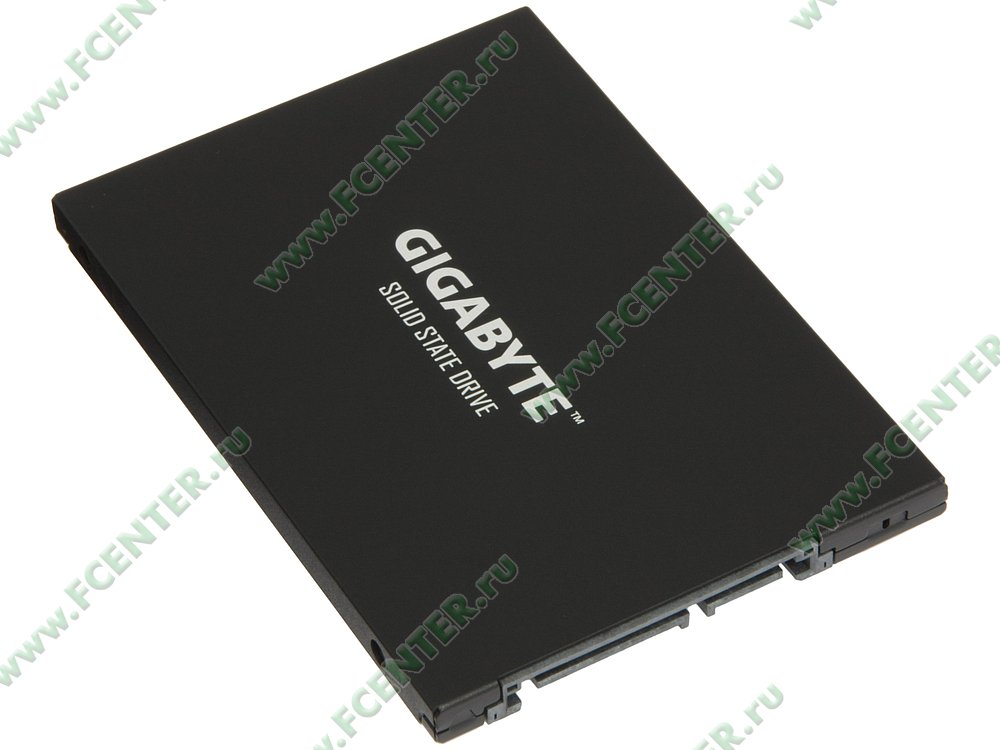 SSD-диск SSD диск 240ГБ 2.5" GIGABYTE "GP-GSTFS31240GNTD". Вид спереди.