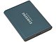 Внешний SSD-диск Внешний SSD диск 500ГБ Samsung "T5" MU-PA500B/WW, синий. Вид спереди.