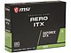 Видеокарта MSI "GeForce GTX 1650 AERO ITX 4G OC 4ГБ". Коробка 1.