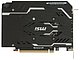Видеокарта MSI "GeForce RTX 2060 AERO ITX 6G OC 6ГБ". Вид снизу.