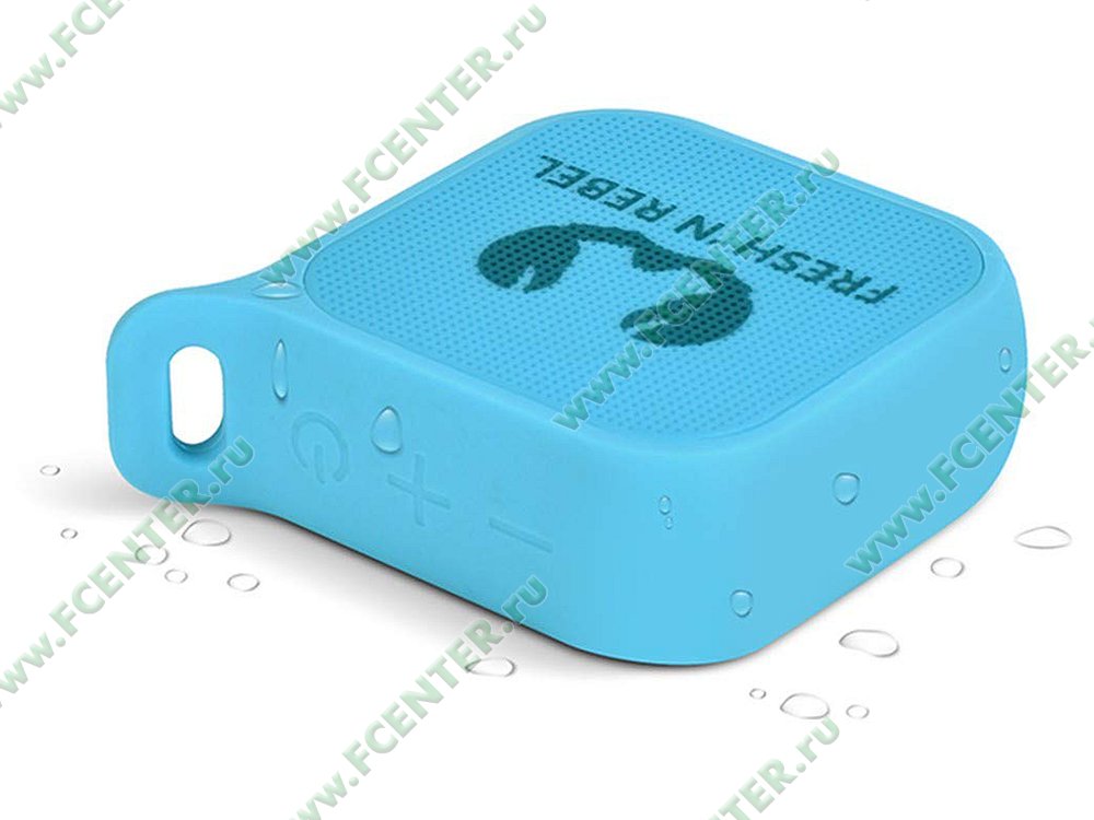null Акустическая система Fresh 'N Rebel "Rockbox Pebble" 1RB0500SK, портативная, светло-синий. Фото производителя.