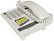 Телефон Телефон Panasonic "KX-TS2362RUW", белый. Вид сзади.