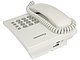 Телефон Телефон Panasonic "KX-TS2350RUW", белый. Вид сзади.