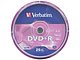 Диск Диск DVD+R 4.7ГБ 16x Verbatim "43500", пласт.коробка, на шпинделе. Коробка 2.