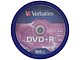 Диск DVD+R 4.7ГБ 16x Verbatim "43551" (100шт./уп.). Коробка 2.