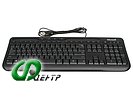 Клавиатура Microsoft "Wired Keyboard 600" ANB-00018, 104+5кн., водостойкая, черный