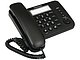 Телефон Телефон Panasonic "KX-TS2352RUB", черный. Вид спереди.