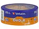 Диск DVD-R 4.7ГБ 16x Verbatim "43730" (25шт./уп.). Коробка 1.