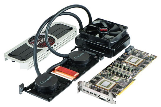 Система охлаждения видеокарты AMD Radeon R9 295X2