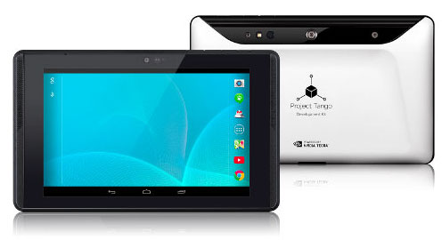 Планшет проекта Google Tango любой интерьер нарисует в реальном времени