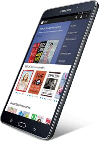 7-дюймовый планшет Galaxy Tab 4 NOOK