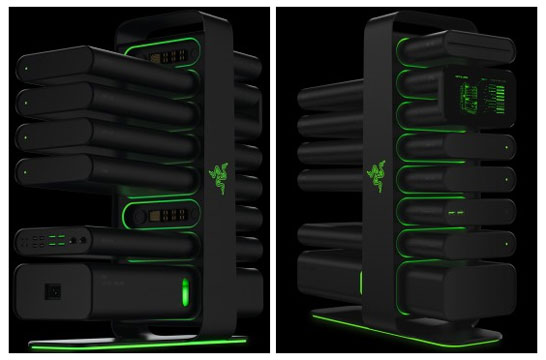 Полностью модульный ПК Razer Christine