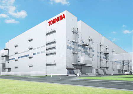 Проект перестроенного завода компании Toshiba
