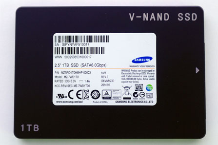 Первые потребительские SSD на памяти Samsung 3D V-NAND
