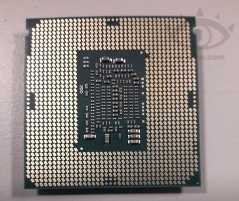 Фотография инженерного образца процессора Intel Skylake