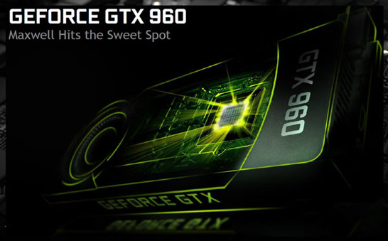 Изображение эталонной видеокарты GeForce GTX 960