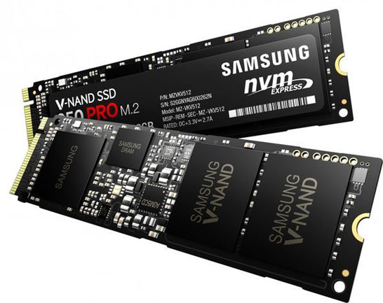 SSD Samsung 950 Pro (формфактор M.2)