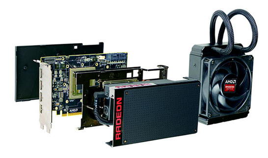 Компания Cooler Master выбрана производителем СЖО для видеокарты AMD Radeon R9 Fury X
