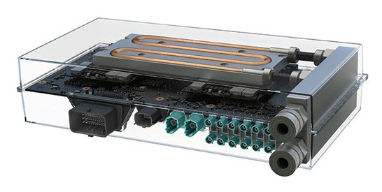 Автомобильный компьютер NVIDIA DRIVE PX 2