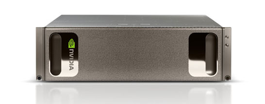Полочный компьютер NVIDIA DGX-1 высотой 3U с 8-ю GPU GP100