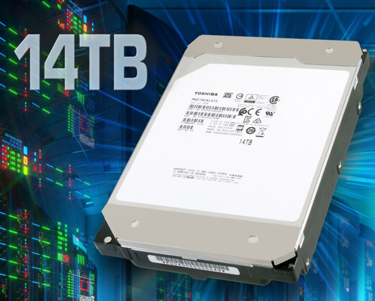 Новые флагманы Toshiba состоят из девяти 3,5-дюймовых пластин