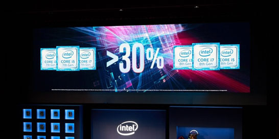 Мнение Intel о приросте производительности процессоров Intel Core i7-8000 (Coffee Lake)