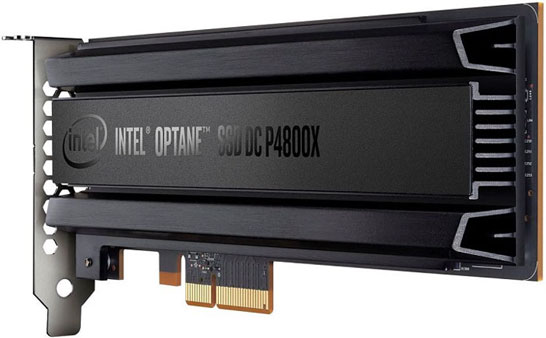SSD Intel Optane DC P4800X 375 ГБ