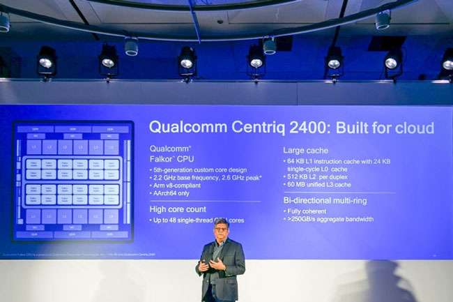 Ананд Чандразекхер (Anand Chandrasekher) рассказывает о процессоре Qualcomm Centriq 2400