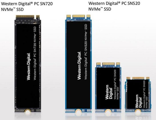 Новые серии SSD Western Digital