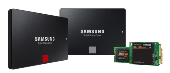 SSD Samsung 860-й серии