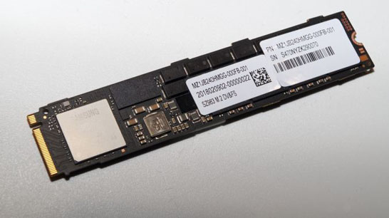 Z-SSD Samsung SZ985 M.2